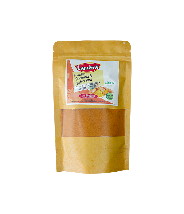 Poudre de curcuma & poivre noir