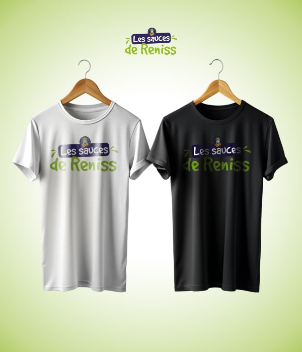 T-shirt les sauces de Reniss